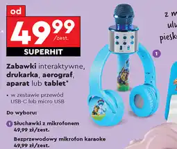Biedronka Słuchawki z mikrofonem oferta