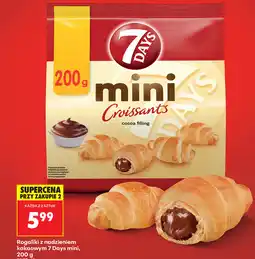 Biedronka Rogaliki z nadzieniem kakaowym 7 Days mini oferta