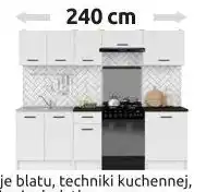 Black Red White zestaw kuchenny Sara Line 240 oferta