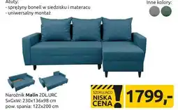 Black Red White narożnik Malin oferta