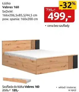 Black Red White łóxko Vabres 160 oferta