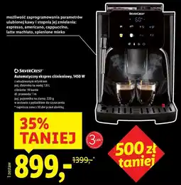 Lidl Ekspres ciśnieniowy do kawy Silvercrest oferta
