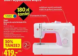 Lidl Maszyna do szycia serenade Singer oferta