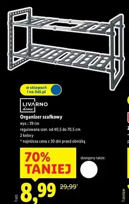Lidl Organizer szafkowy Livarno Home oferta