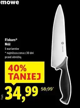 Lidl Nóż Fiskars oferta