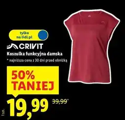 Lidl Koszulka sportowa damska Crivit oferta