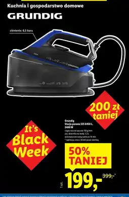Lidl Stacja parowa sis 6450 l Grundig oferta