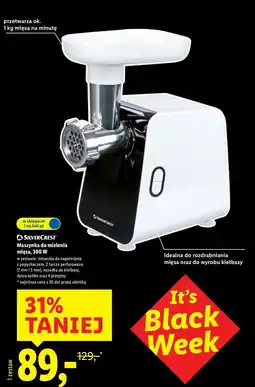 Lidl Maszynka do mielenia mięsa 300 w Silvercrest oferta