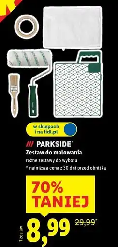 Lidl Zestaw do malowania Parkside oferta