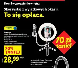 Lidl Lampa pierścieniowa ze statywem oferta