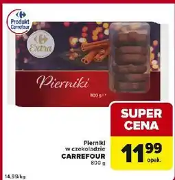 Globi Pierniki w czekoladzie Carrefour Extra oferta