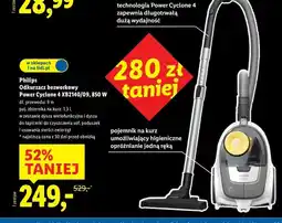Lidl Odkurzacz power cyclone 4 Philips oferta