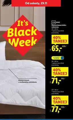 Lidl Kołdra na 4 pory roku 220 x 200 cm Livarno Home oferta