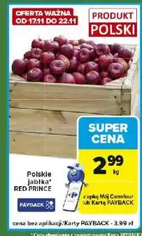 Carrefour Express Jabłka red jonaprince polska oferta