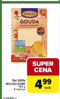 Carrefour Express Ser gouda w plastrach Włoszczowa oferta