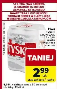 Globi Piwo Tyskie Gronie oferta