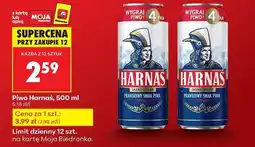 Biedronka Piwo Harnaś, 500ml oferta