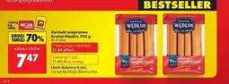 Biedronka Parówki wieprzowe Kraina Wędlin, 700g oferta