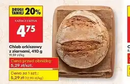 Biedronka Chleb orkiszowy z ziarnami, 410g oferta