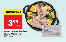 Biedronka Dorsz czarny filet bez skóry, marin ero oferta