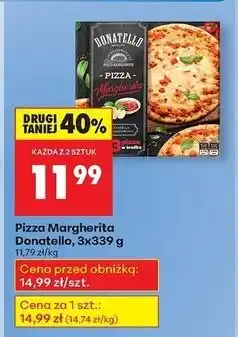 Biedronka Pizza Margherita Donatello, 3x339g oferta