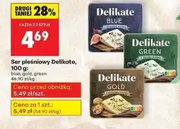 Biedronka Ser pleśniowy Delikate, 100g oferta