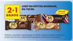 Biedronka Lody na patyku Magnum, 85-100ml oferta