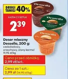 Biedronka Deser mleczny Dessella, 200g oferta