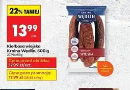 Biedronka Kiełbasa wiejska Kraina Wędlin, 500g oferta