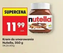 Biedronka Krem do smarowania Nutella, 350g oferta