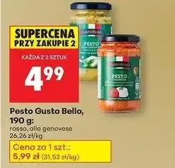 Biedronka Pesto Gusto Bello, 190g oferta