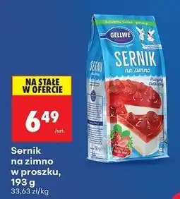 Biedronka Sernik na zimno w proszku, 193g oferta