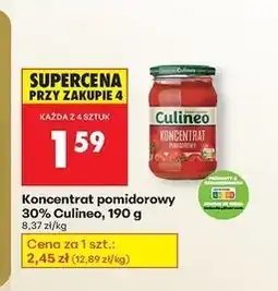 Biedronka koncentrat pomidorowy 30% Culineo oferta