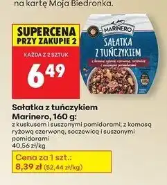 Biedronka Sałatka z tuńczyklem Marinero, 160g oferta