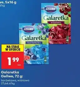 Biedronka Galaretka Gellwe, 72g oferta