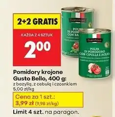 Biedronka Pomidory krojone gusto Bello, 400g oferta