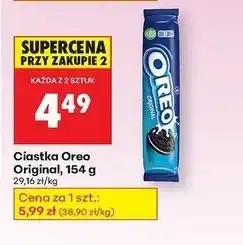 Biedronka Ciastka Oreo original, 154g oferta