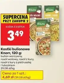 Biedronka Kostki bulionowe Knorr, 120g oferta