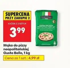 Biedronka Mąka do pizzy neapolitańskiej Gusto Bello, 1kg oferta