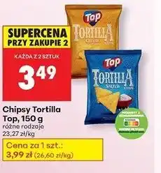 Biedronka Chipsy Tortilla Top, 150g oferta