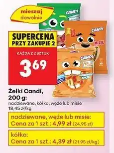Biedronka Żelki Candi, 200g oferta