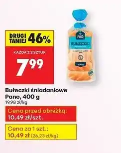 Biedronka Bułeczki śniadaniowe Pano, 400g oferta