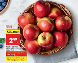 Biedronka Jabłka czerwone polskie oferta