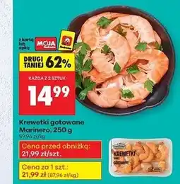 Biedronka Krewetki białe gotowane Marinero oferta