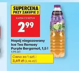 Biedronka Napój niegazowany Ich Tea Ramsey Purple Bergamot, 1,5 l oferta