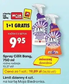 Biedronka Spray Cillit Bang 750ml oferta