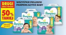Biedronka Pieluszki Pampers Active Baby oferta