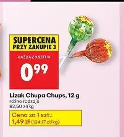 Biedronka Lizak strawberry Chupa Chups Fruit oferta