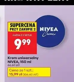 Biedronka Krem do twarzy i ciała Nivea Creme oferta