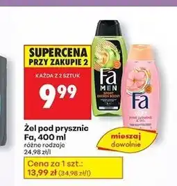 Biedronka Żel pod prysznic Fa Men Sport Energy Boost oferta